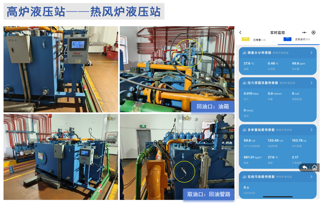 冶鋼 | 高爐液壓站油質在線監測與故障診斷部署應用，助推鋼廠智能運維升級圖6
