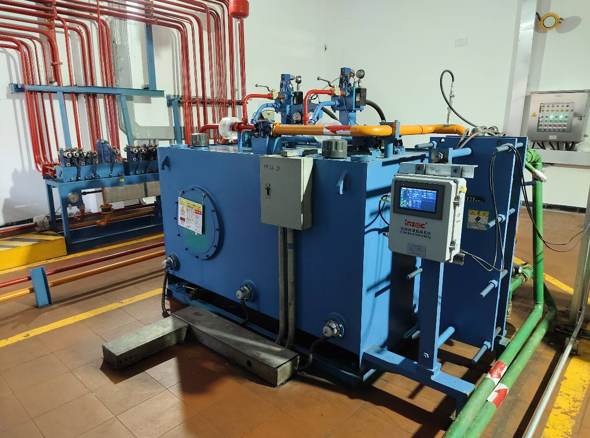 液壓站油液智能監(jiān)測應(yīng)用案例:鋼鐵廠高爐熱風(fēng)爐液壓站 圖4