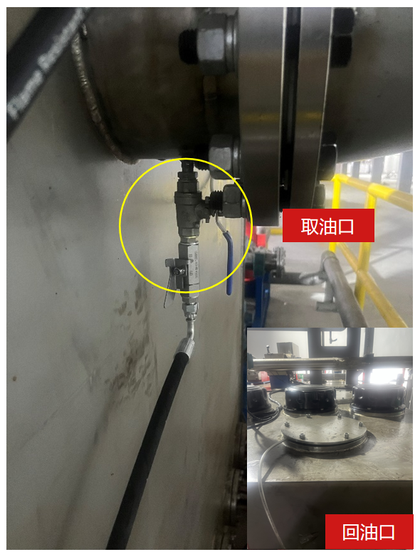 廣西仙鶴新材料3P靴壓油站在線油液監(jiān)測系統(tǒng)應(yīng)用案例 圖3